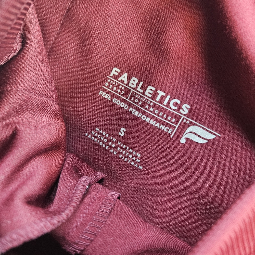 Fabletics Feel Good Performance Red Scrub Pants W… - image 6